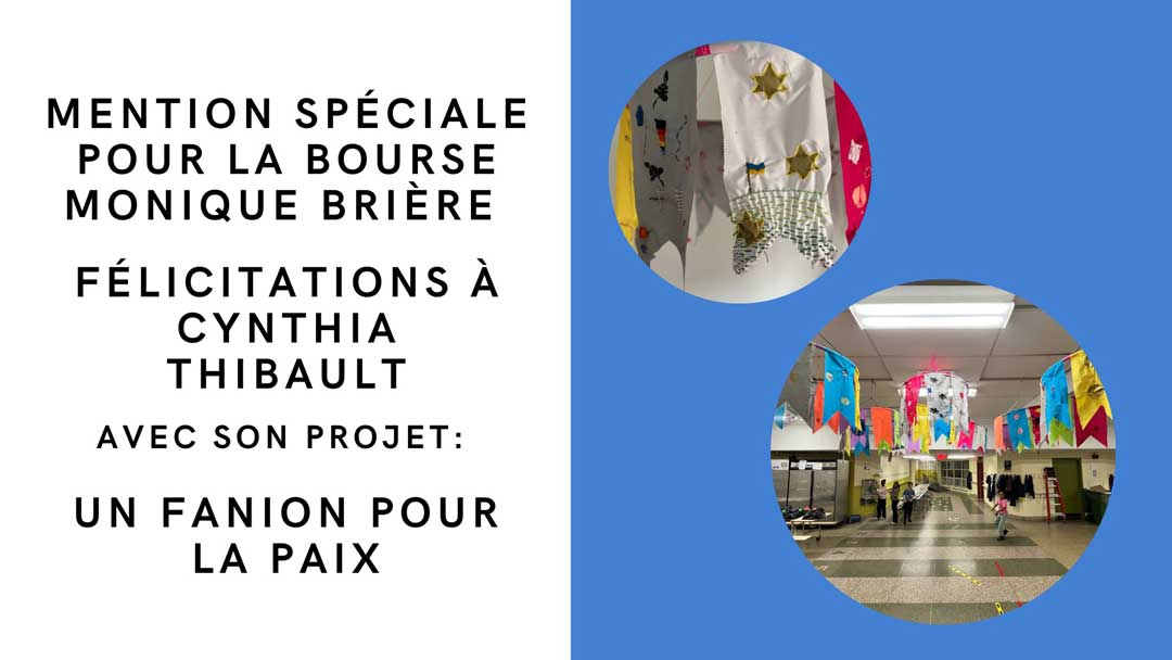 Bourse Monique Briere, Cynthia Thibault