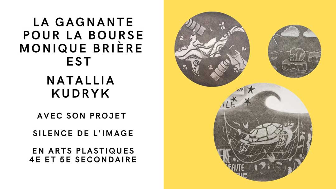 Bourse Monique Briere, Natallia Kudryk