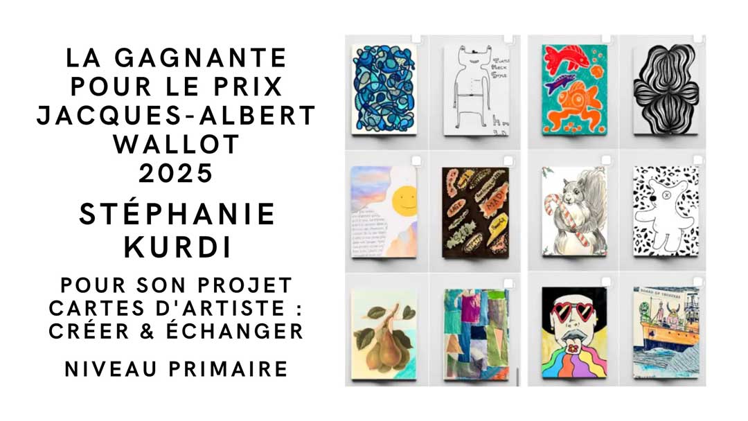 Gagnante du prix Jacques-Albert : Stephanie Kurdi